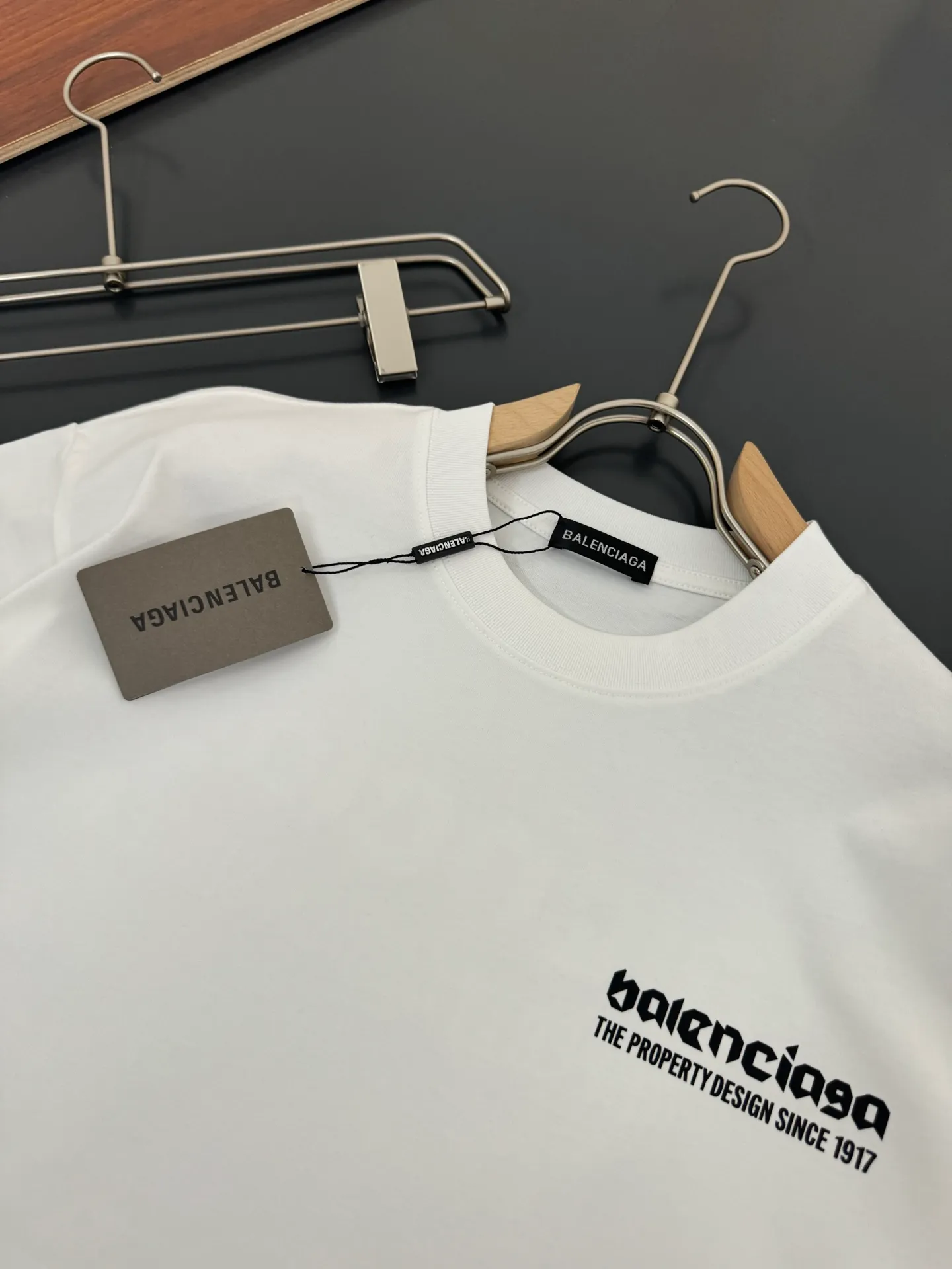 Balenciaga* *320g t logo New Arrival t ， ， Versatile ：Black White Sizes：S M L XL XXL